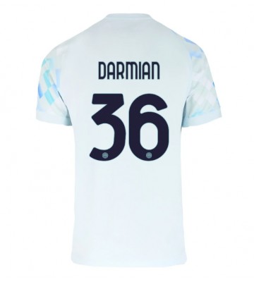Inter Milan Matteo Darmian #36 Replika Bortatröja 2025-26 Kortärmad